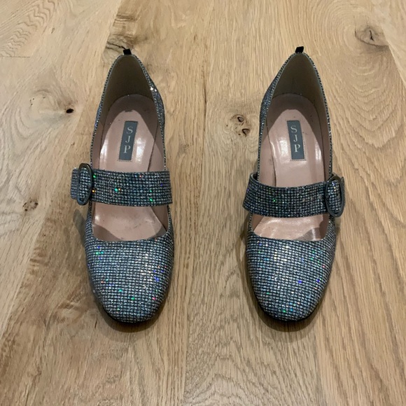 SJP by Sarah Jessica Parker Silver Heels - Picture 8 of 14